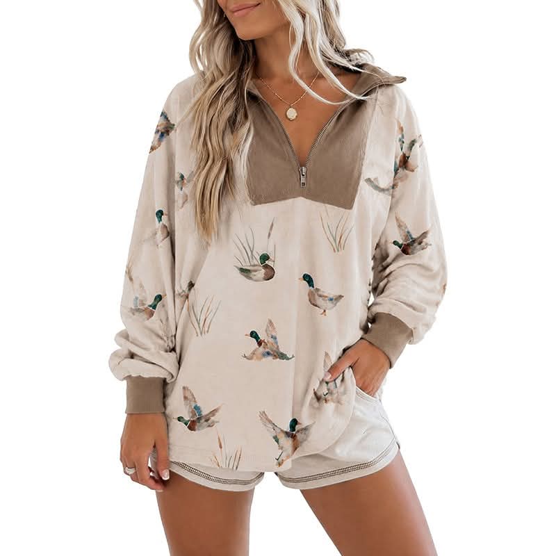 MALLARD ZIP PULLOVER