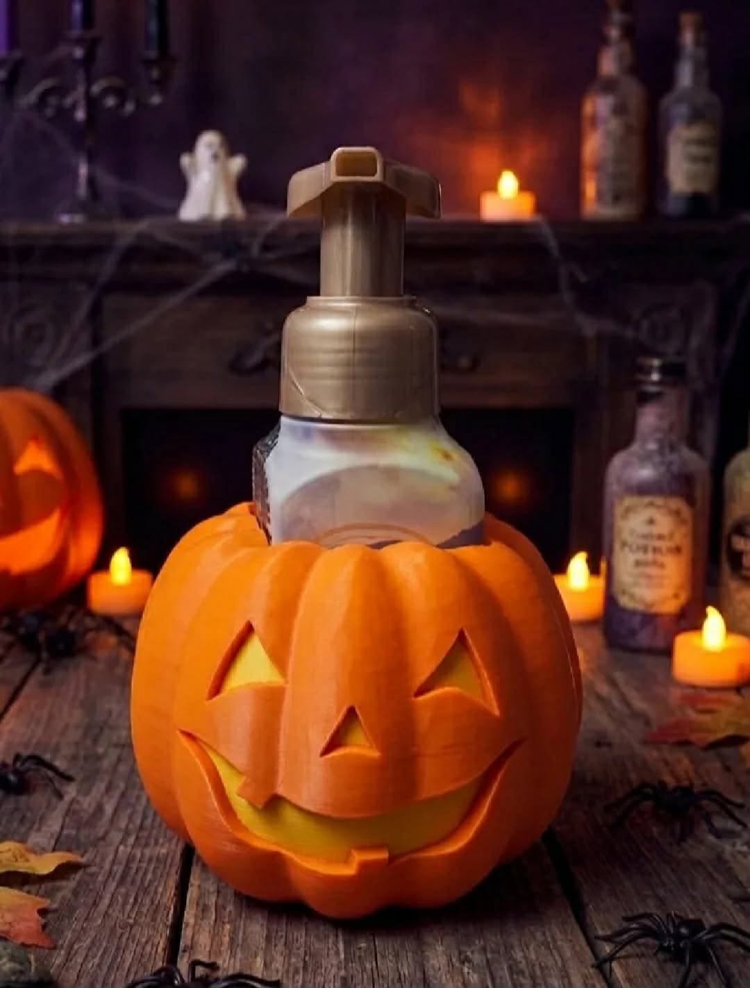3D PUMPKIN SOAP HOLDER
