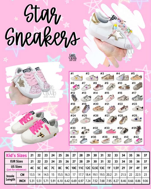STAR SNEAKERS | PREORDER